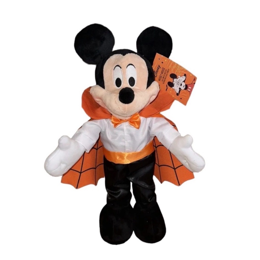 Disney Mickey Mouse Halloween Porch Greeter Plush NWT Vampire